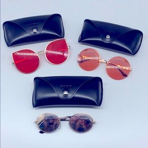 3 pairs of eye glasses